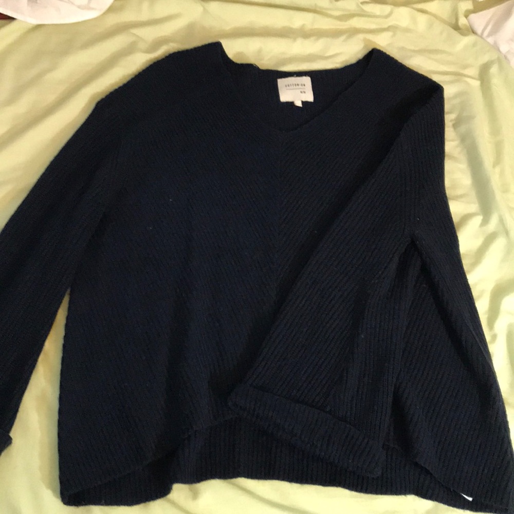 Navy Blue Sweater.
